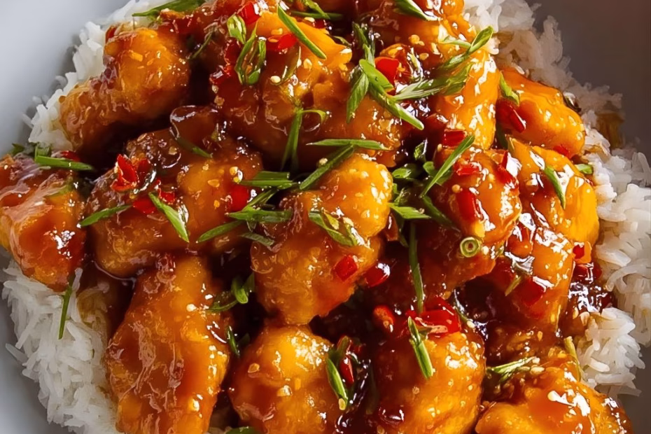 Sweet Chili Chicken and Vegetables Recipe