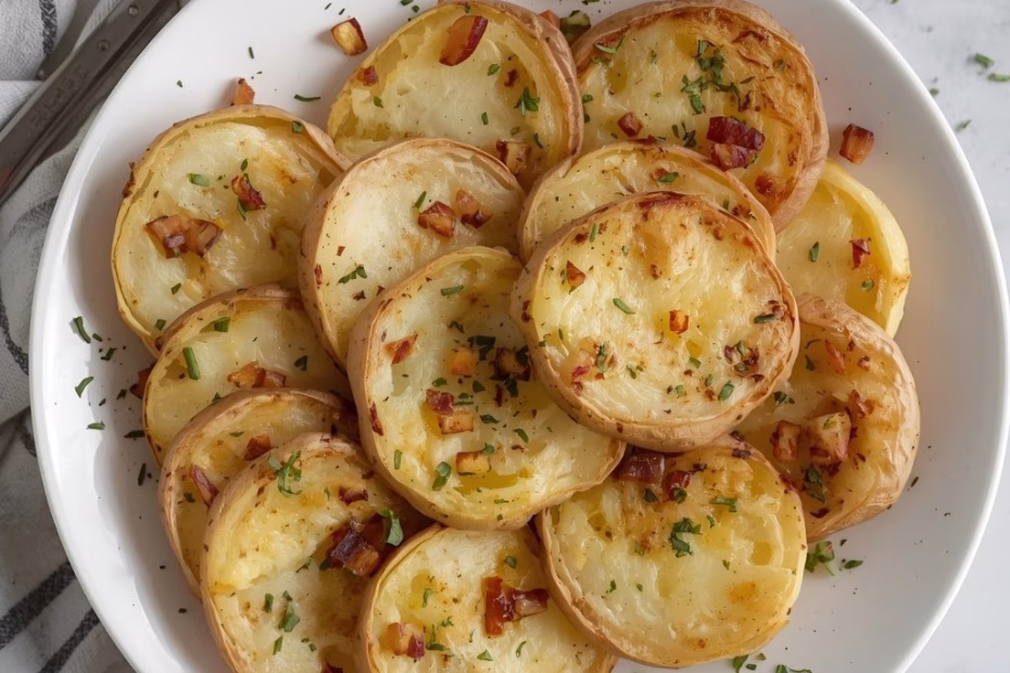 Baked Potato Slices Recipe
