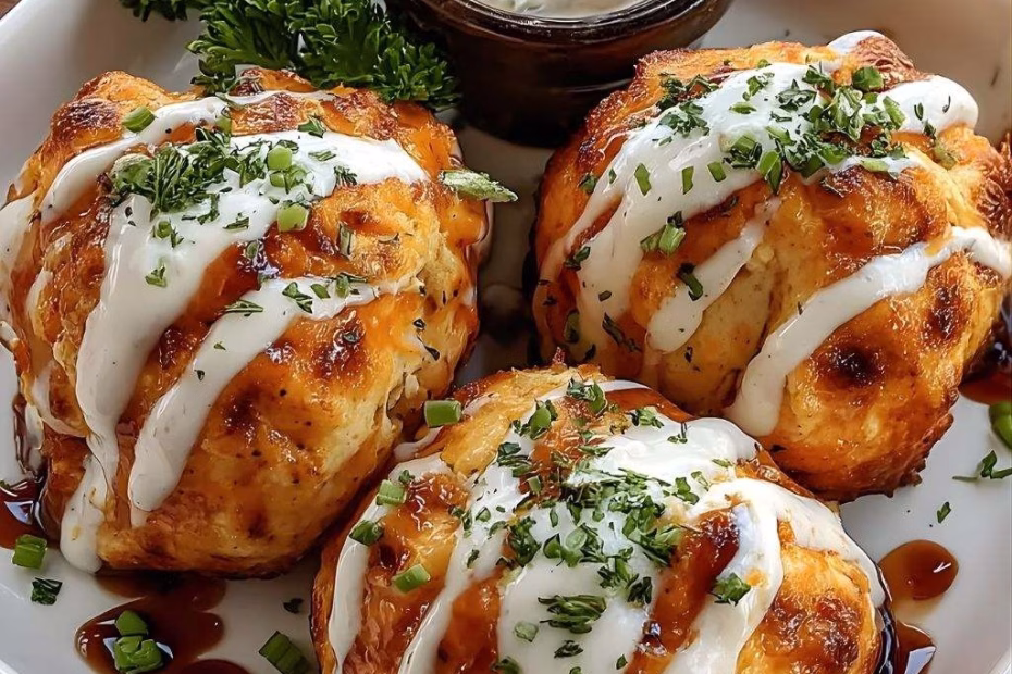 Buffalo Chicken Bombs Recipe