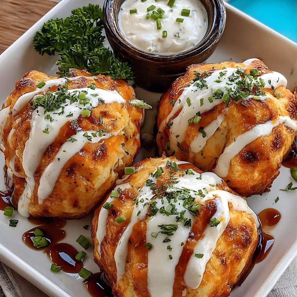 Buffalo Chicken Bombs Recipe