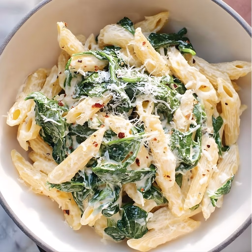 Pasta with Spinach Recipe