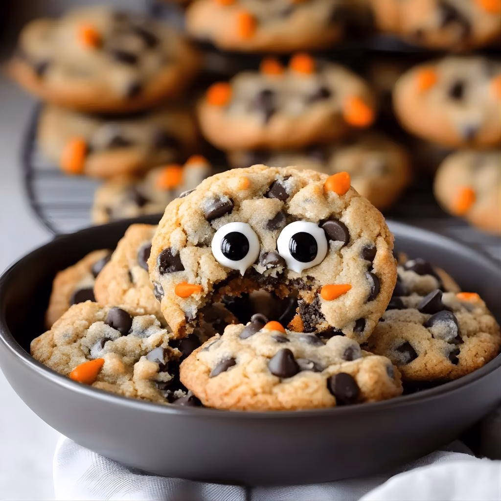 Halloween Chocolate Chip Cookies Recipe