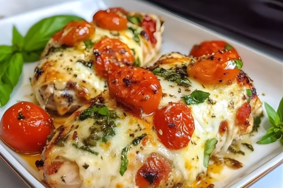 Baked Caprese Chicken Recipe
