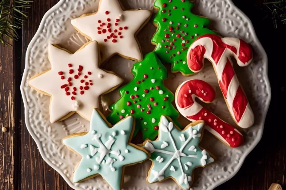Christmas Sugar Cookies Decorating Recipe