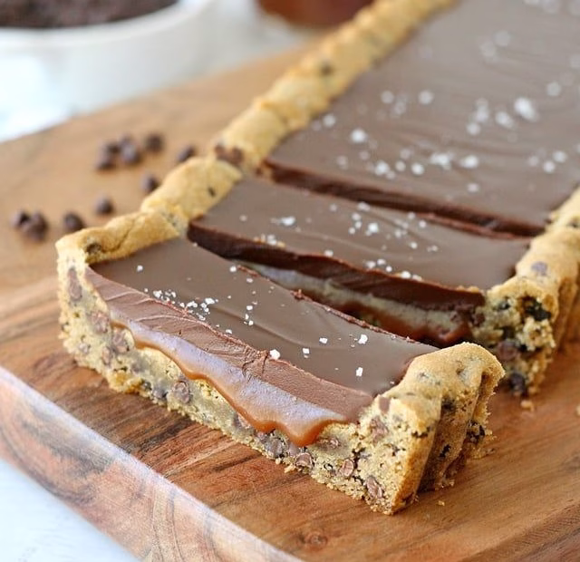 Chocolate Chip Salted Caramel Tart Recipe