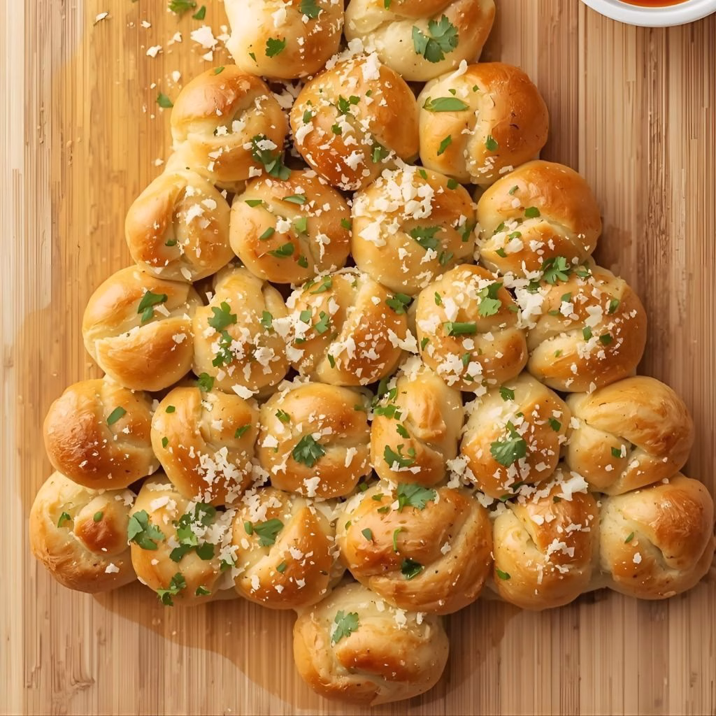 Christmas Tree Pull Apart Bread Recipe