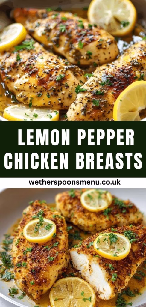 Lemon Pepper Chicken Breasts Recipe