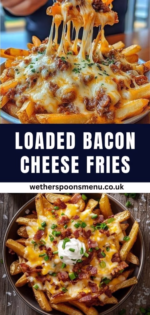 Loaded Bacon Cheese Fries Recipe