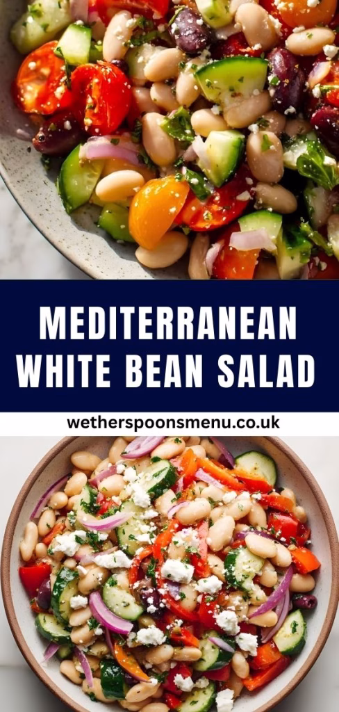 Mediterranean White Bean Salad Recipe