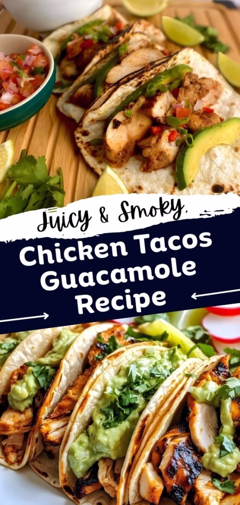 Chicken Tacos Guacamole Recipe