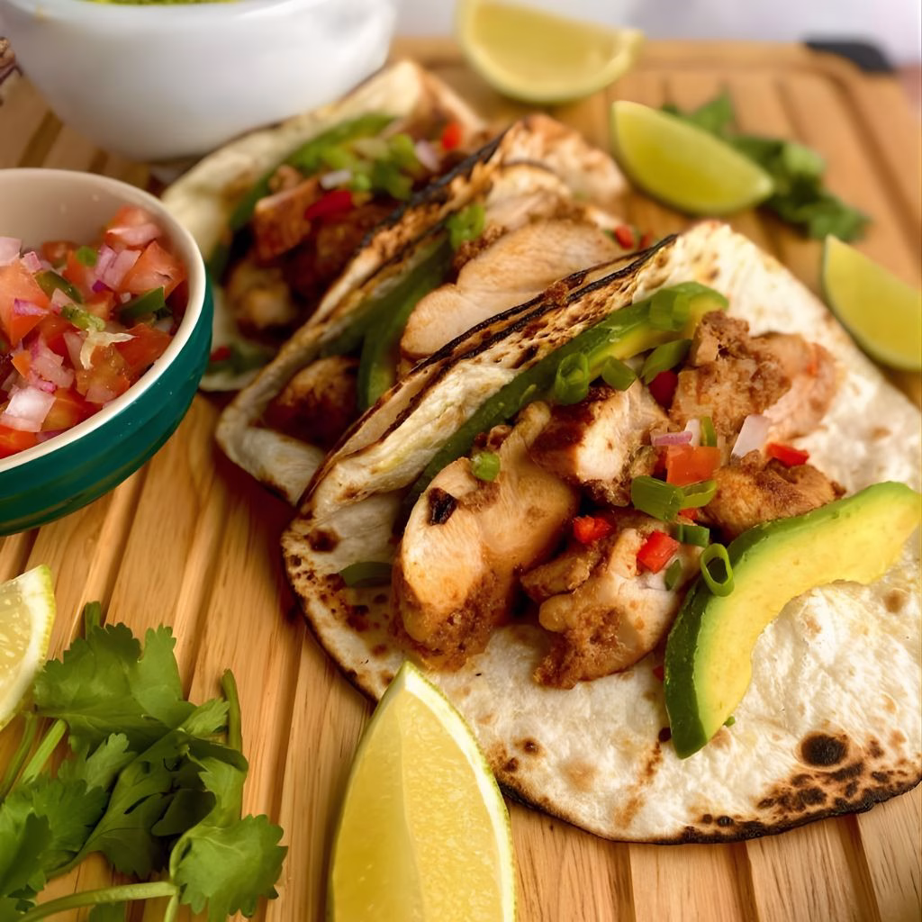 Chicken Tacos Guacamole Recipe