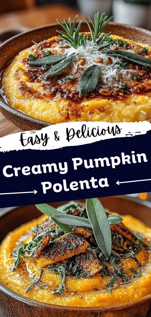 Creamy Pumpkin Polenta Recipe