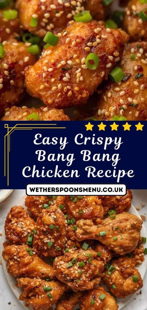 Easy Crispy Bang Bang Chicken Recipe