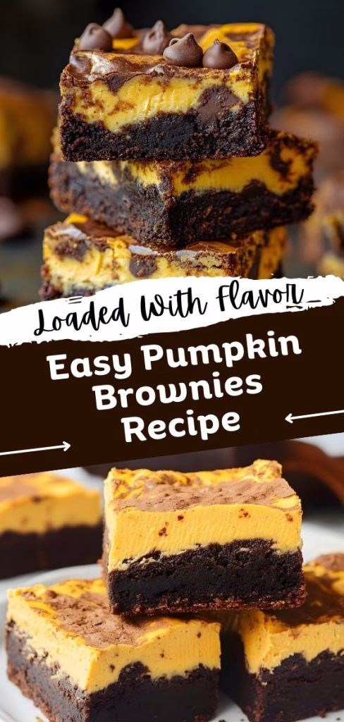 Easy Pumpkin Brownies Recipe