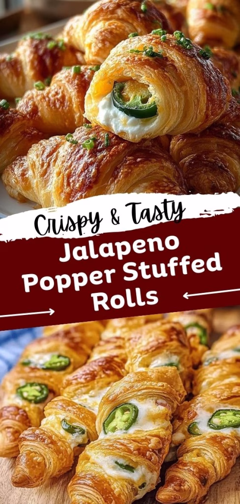 Jalapeno Popper Stuffed Rolls Recipe