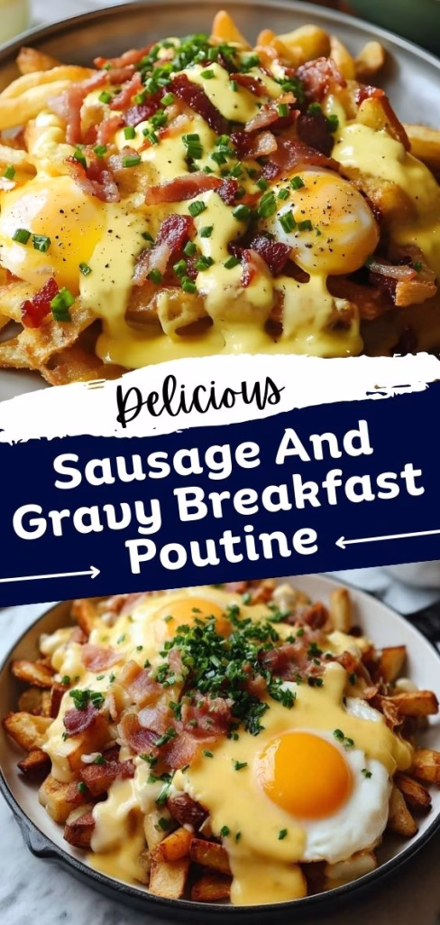 Sausage and Gravy Breakfast Poutine Recipe