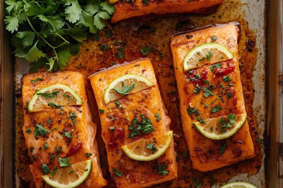 Sheet Pan Chili Lime Salmon Recipe