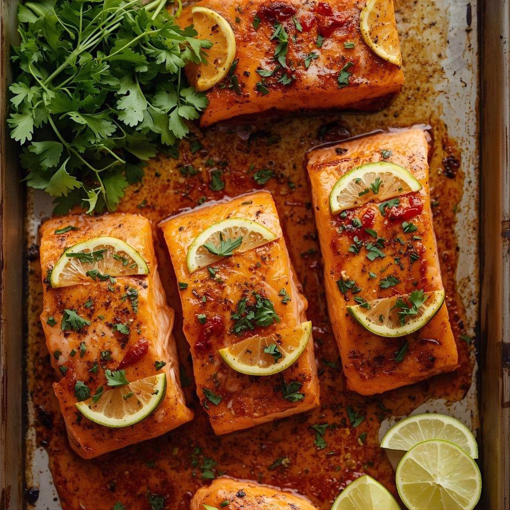 Sheet Pan Chili Lime Salmon Recipe