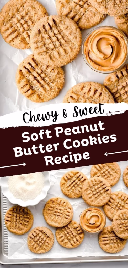 Soft Peanut Butter Cookies Recipe