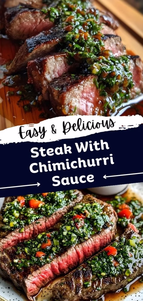 Steak with Chimichurri Sauce Recipe