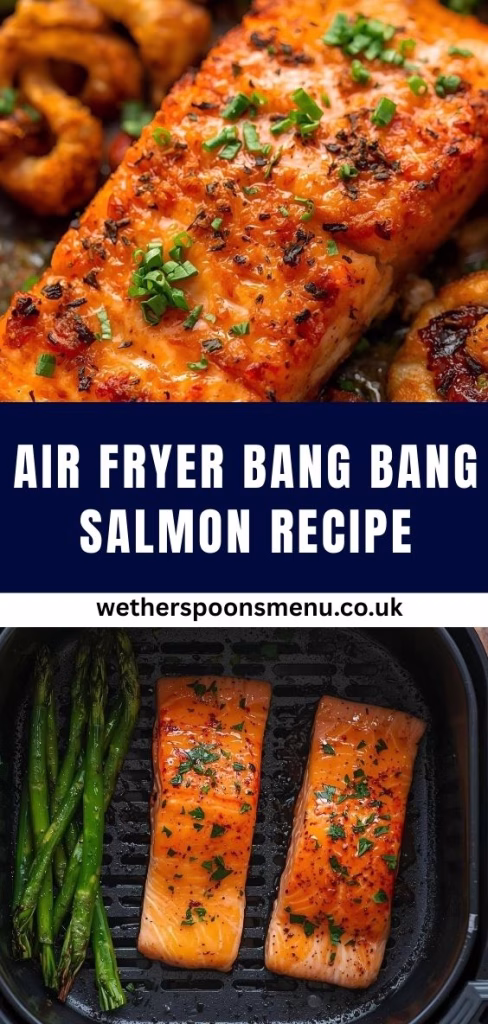 Air Fryer Bang Bang Salmon Recipe