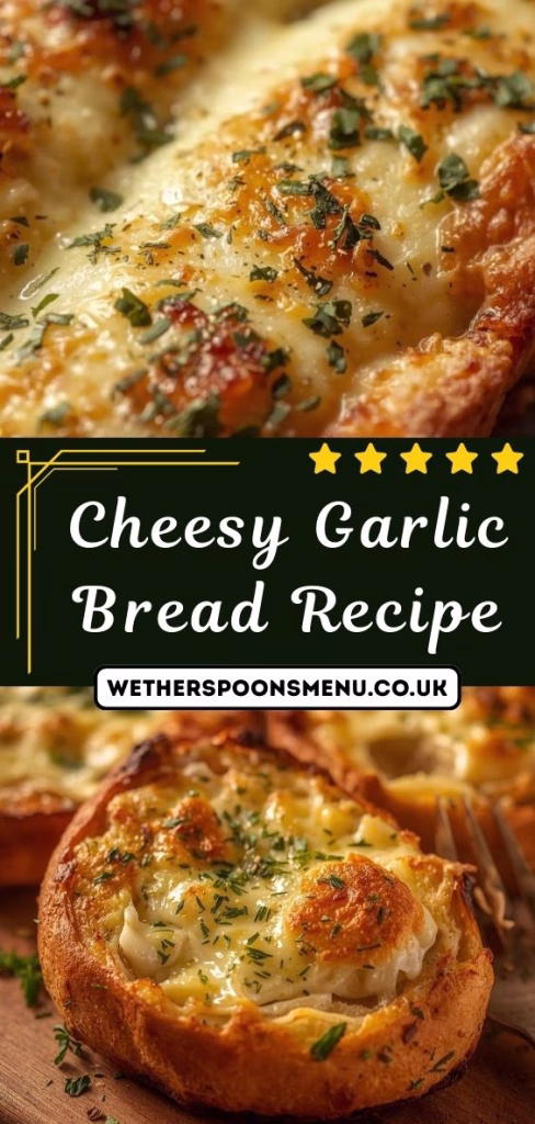 Cheesy Garlic Bread Recipe