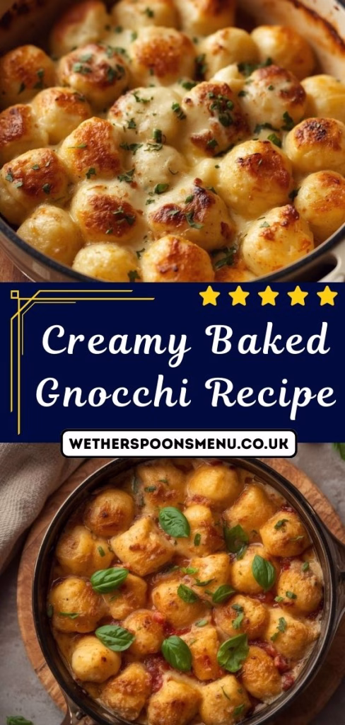 Creamy Baked Gnocchi Recipe