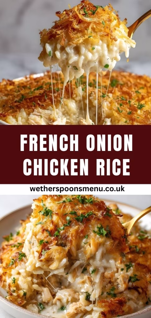 French Onion Chicken Rice Recipe