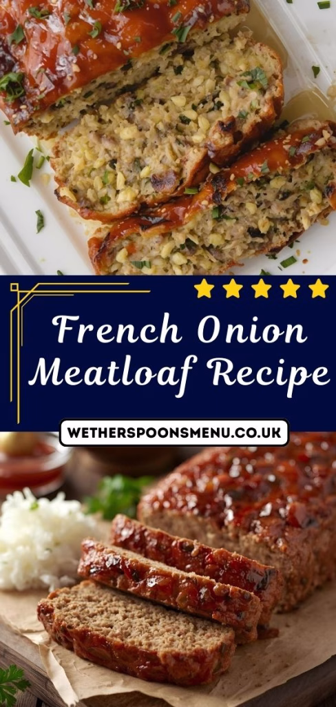 French Onion Meatloaf Recipe