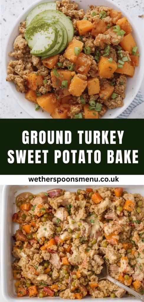 Ground Turkey Sweet Potato Bake Recipe