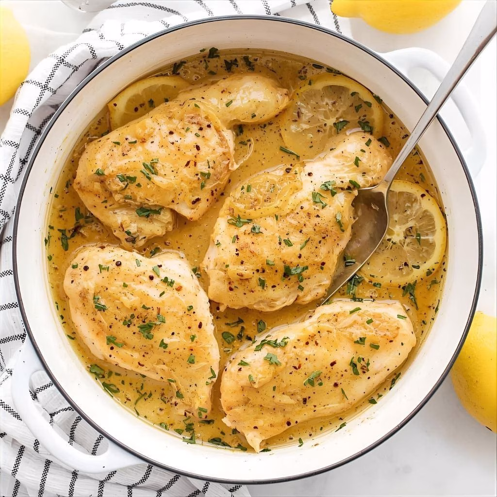 Easy Baked Garlic Lemon Pepper Chicken Recipe