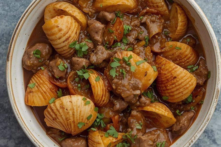 Creamy Beef and Shells Recipe