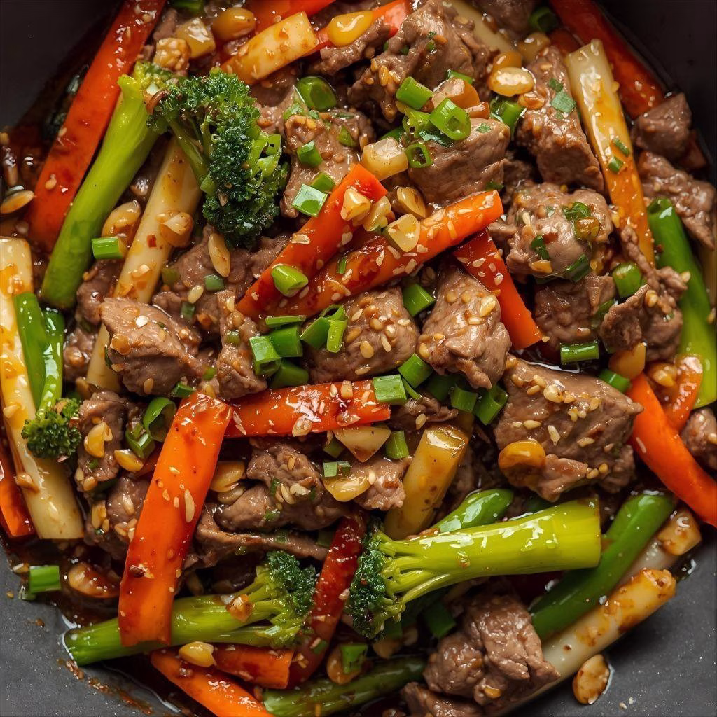 Easy Ground Beef Teriyaki Stir Fry Recipe
