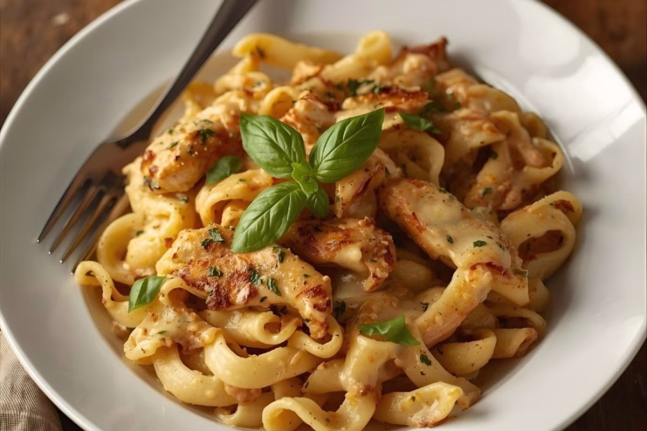 Tuscan Chicken Pasta Recipe