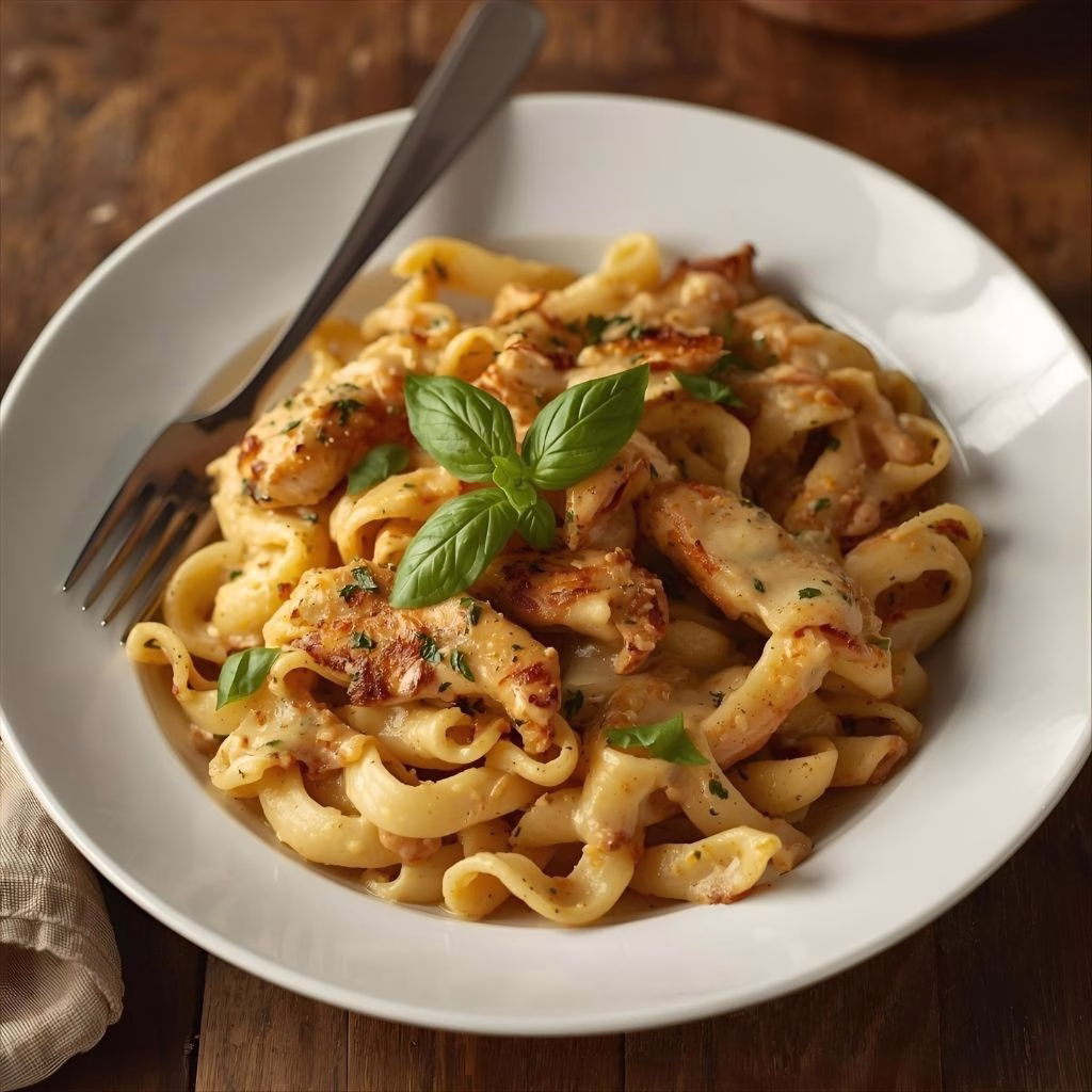 Tuscan Chicken Pasta Recipe