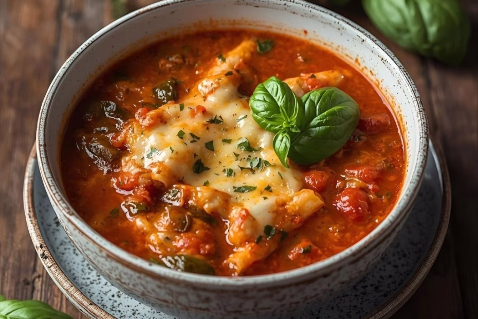 Easy Lasagna Soup Recipe