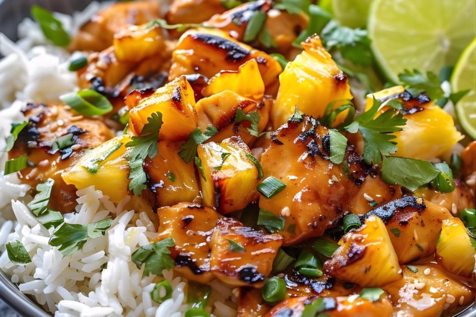 Pineapple Chicken and Rice Recipe