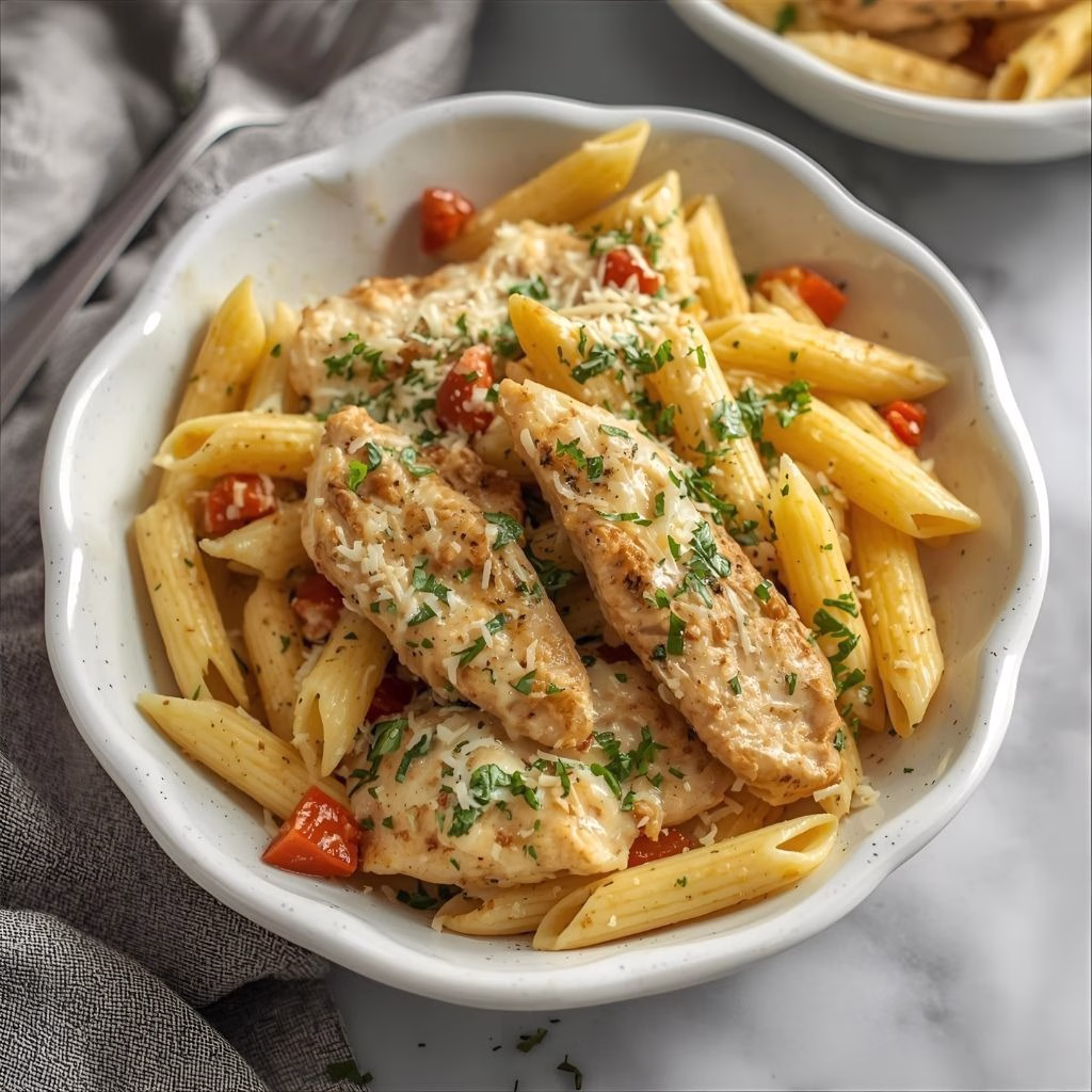 Parmesan Chicken Penne Recipe