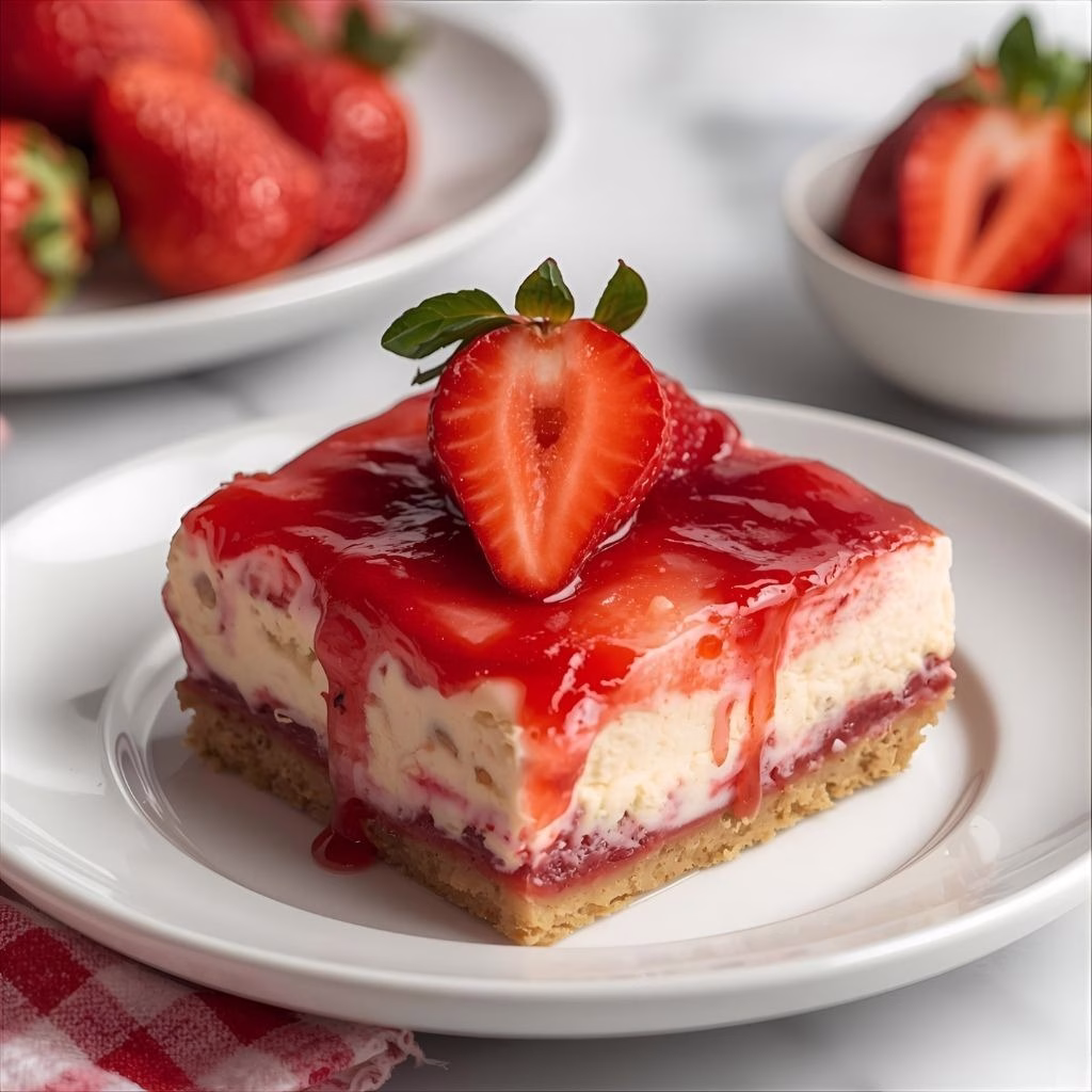 Strawberry Cheesecake Lasagna Recipe