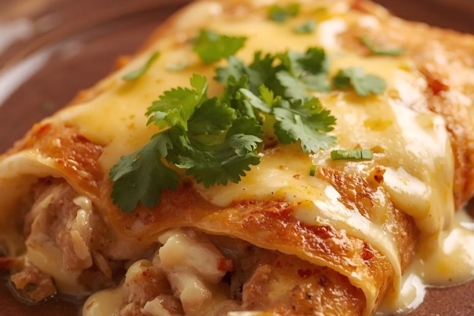 Cream Cheese Chicken Enchiladas Recipe