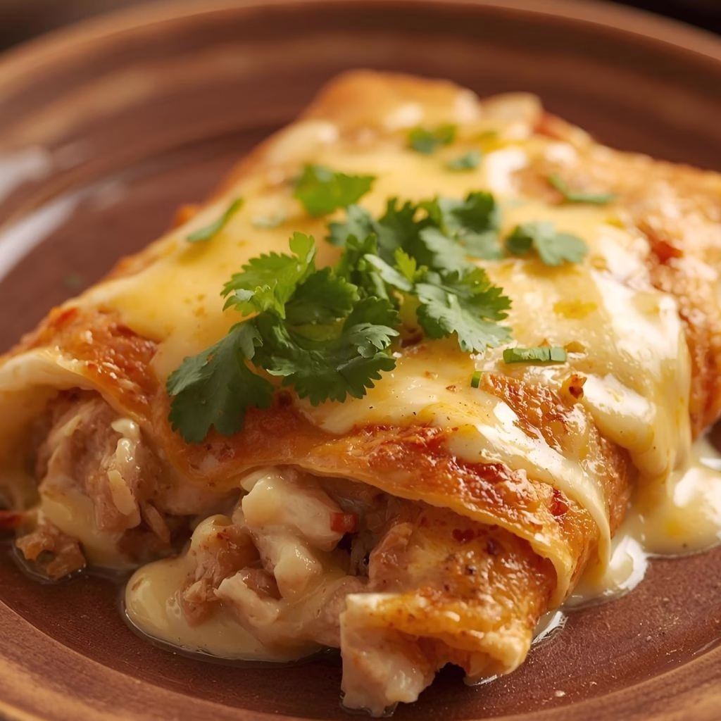 Cream Cheese Chicken Enchiladas Recipe