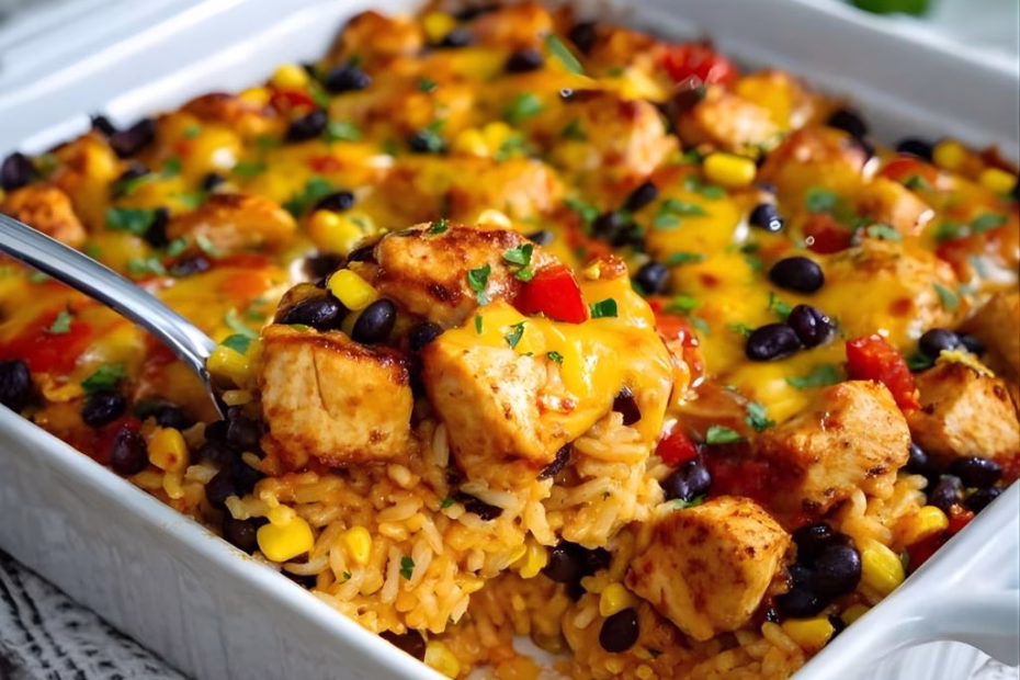 Southwest Chicken Casserole Recipe