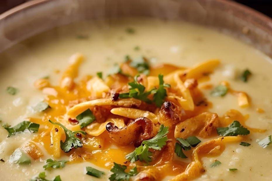 Creamy Broccoli Cheese Soup Recipe