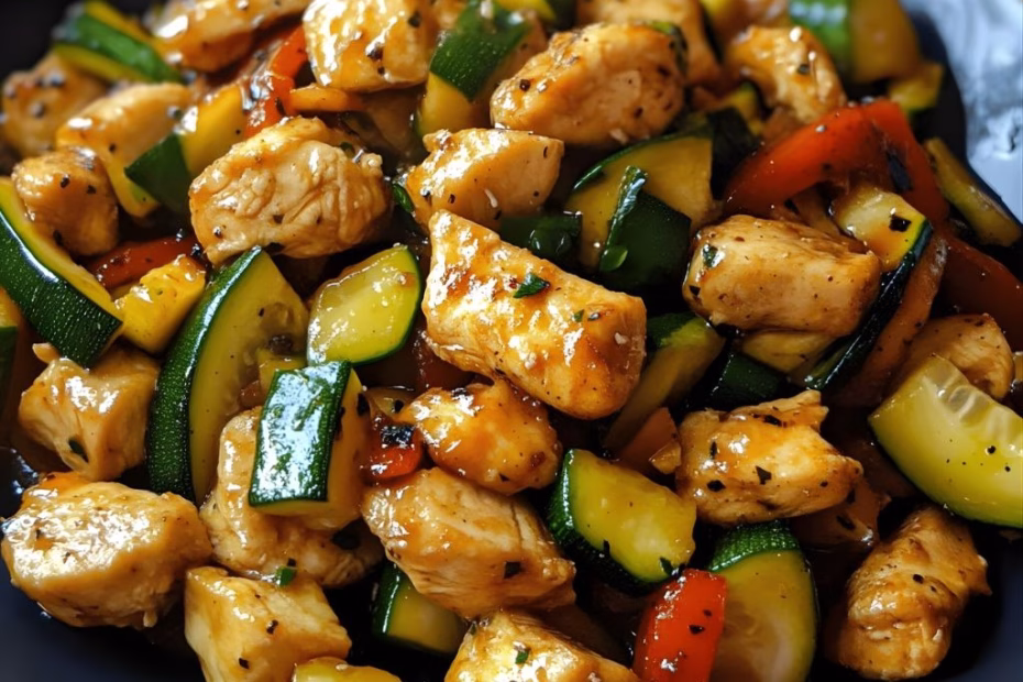 Chicken Zucchini Stir Fry Recipe