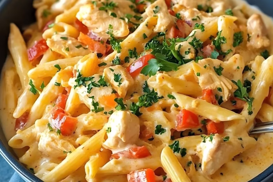 Creamy Southwest Chicken Pasta Recipe