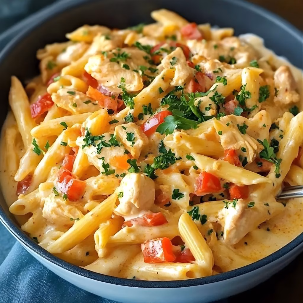 Creamy Southwest Chicken Pasta Recipe