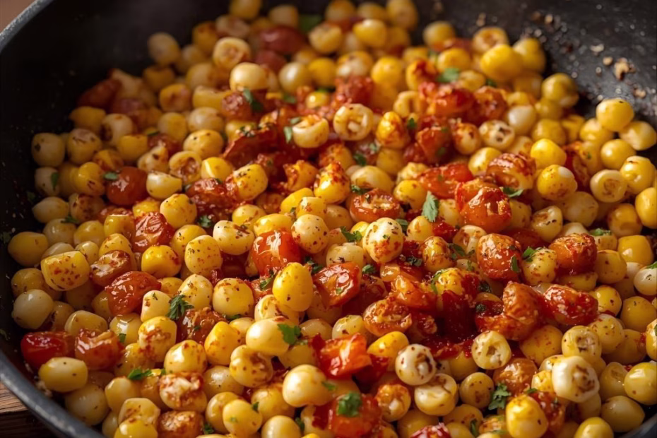 Skillet Mexican Street Corn Recipe