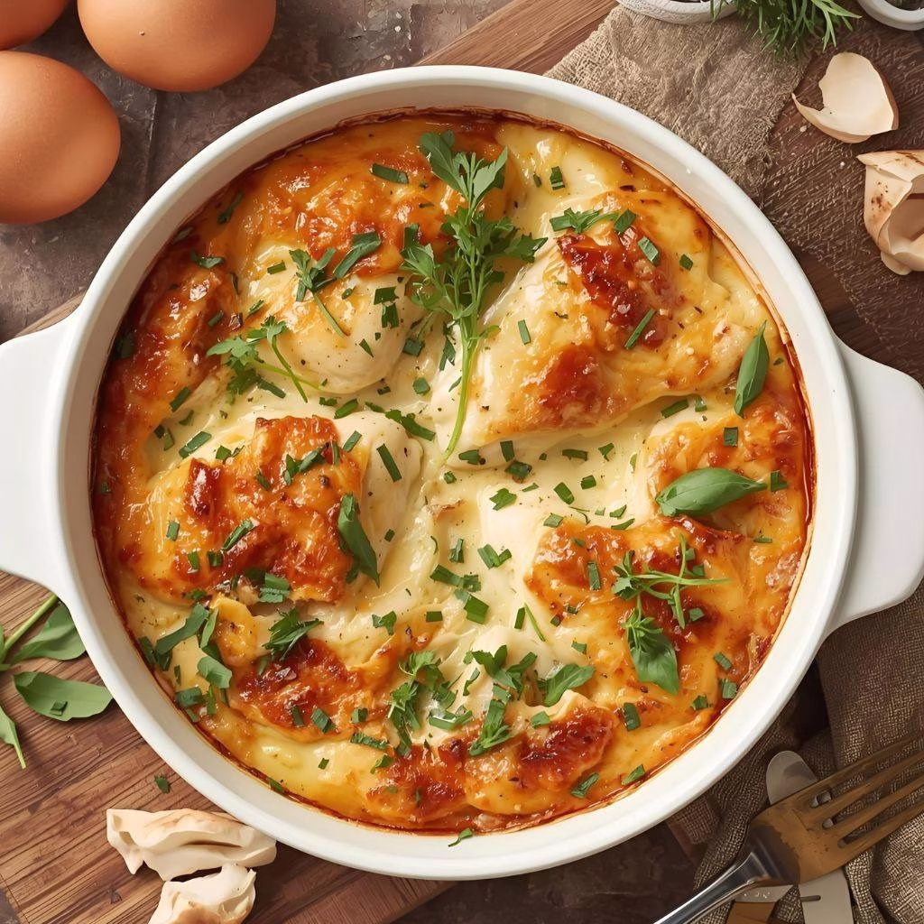 One Dish Chicken Bake Recipe