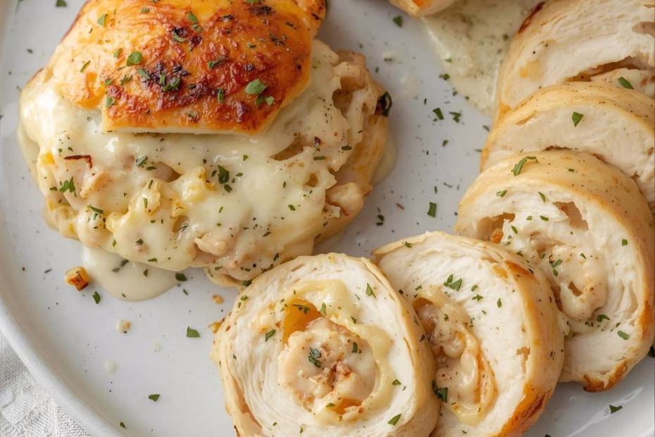Creamy Pepper Jack Stuffed Chicken Breast Recipe