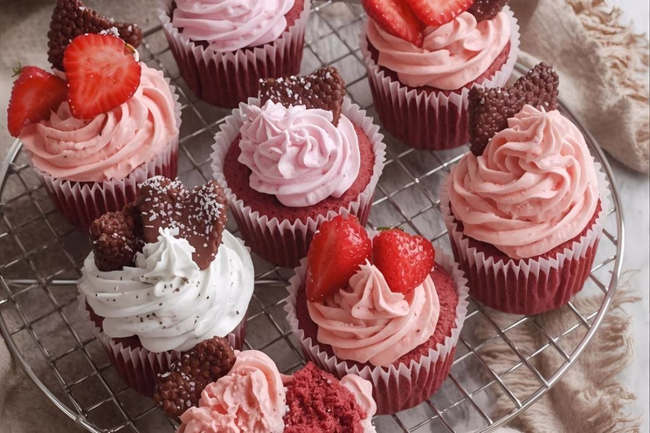 Mini Red Velvet Cheesecakes Recipe